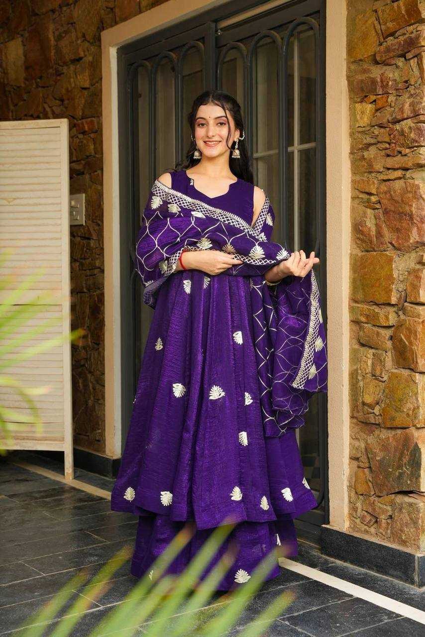 EMBROIDERED GOWN