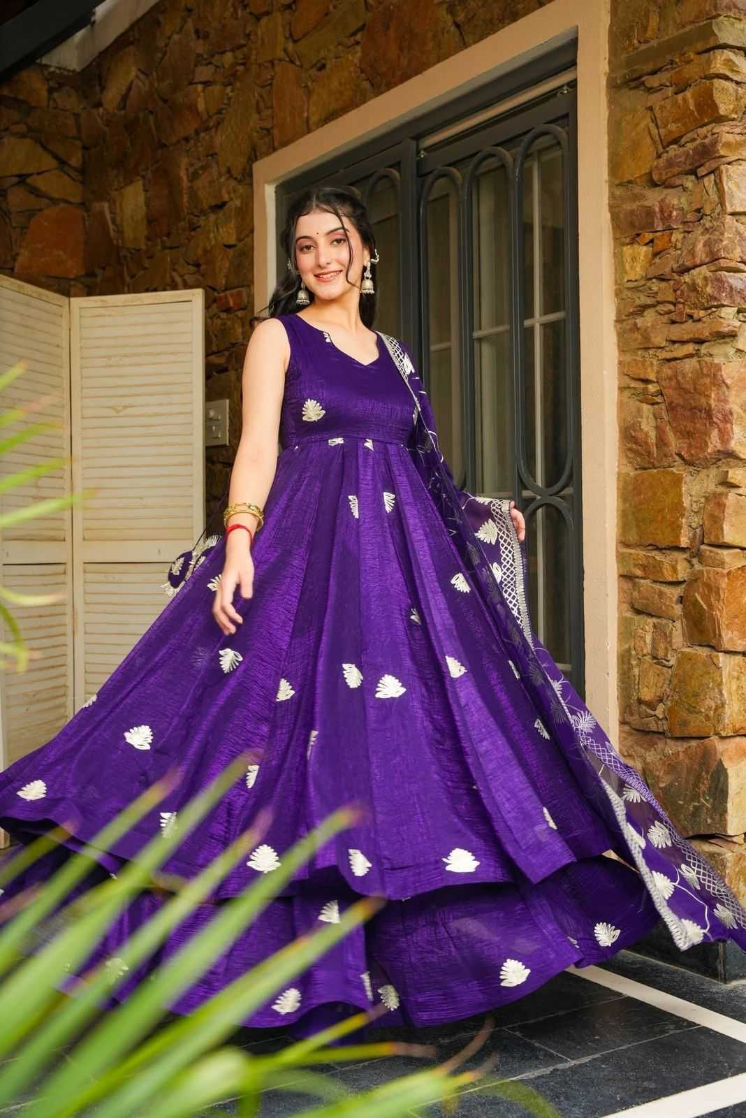 PURPLE GOWN
