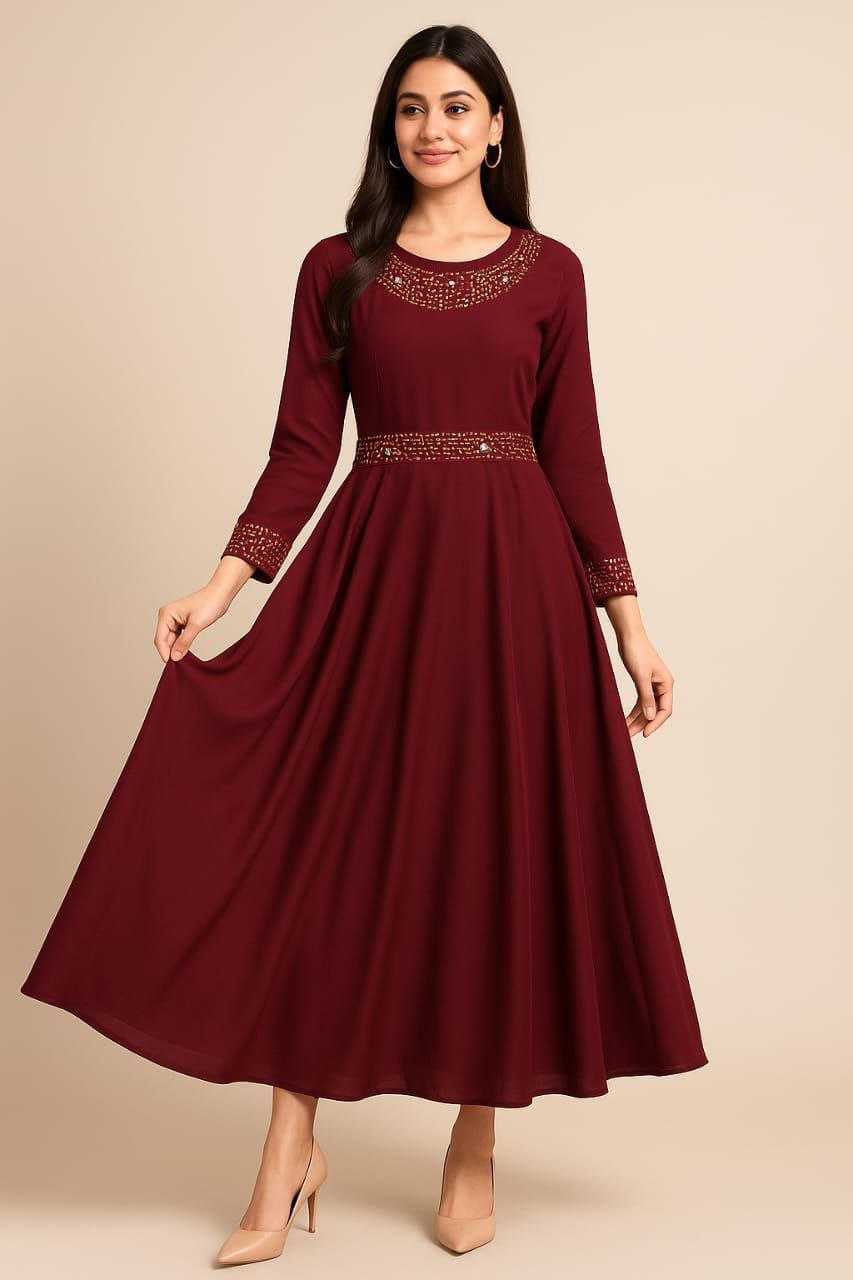 PARTY WEAR GOWN STYLE KURTIS