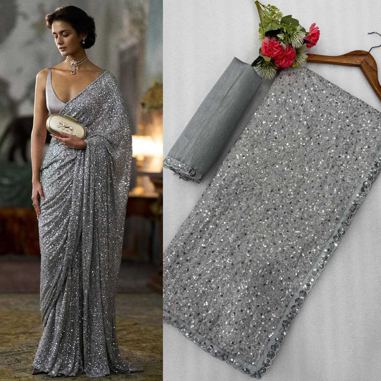 SEQUIN SAREES