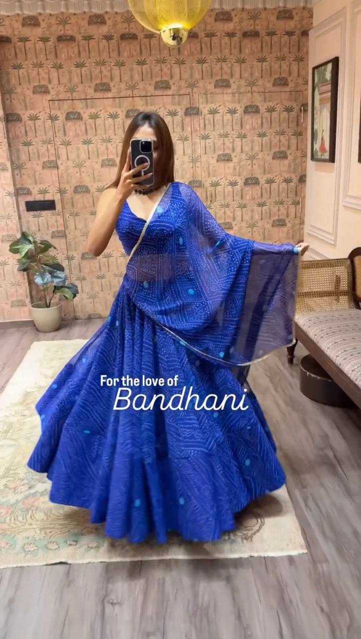 GEORGETTE LEHENGA