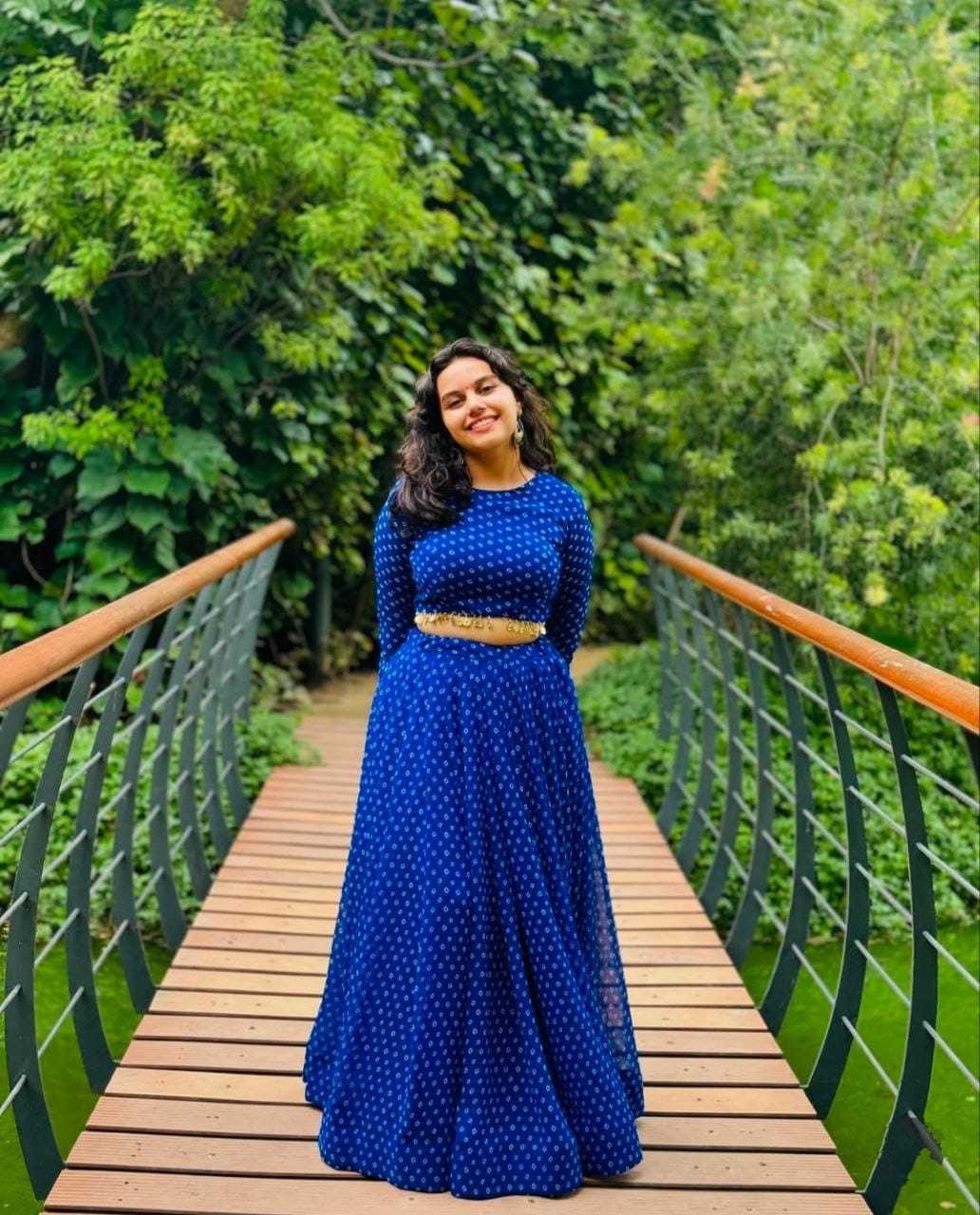 BLUE LEHENGA
