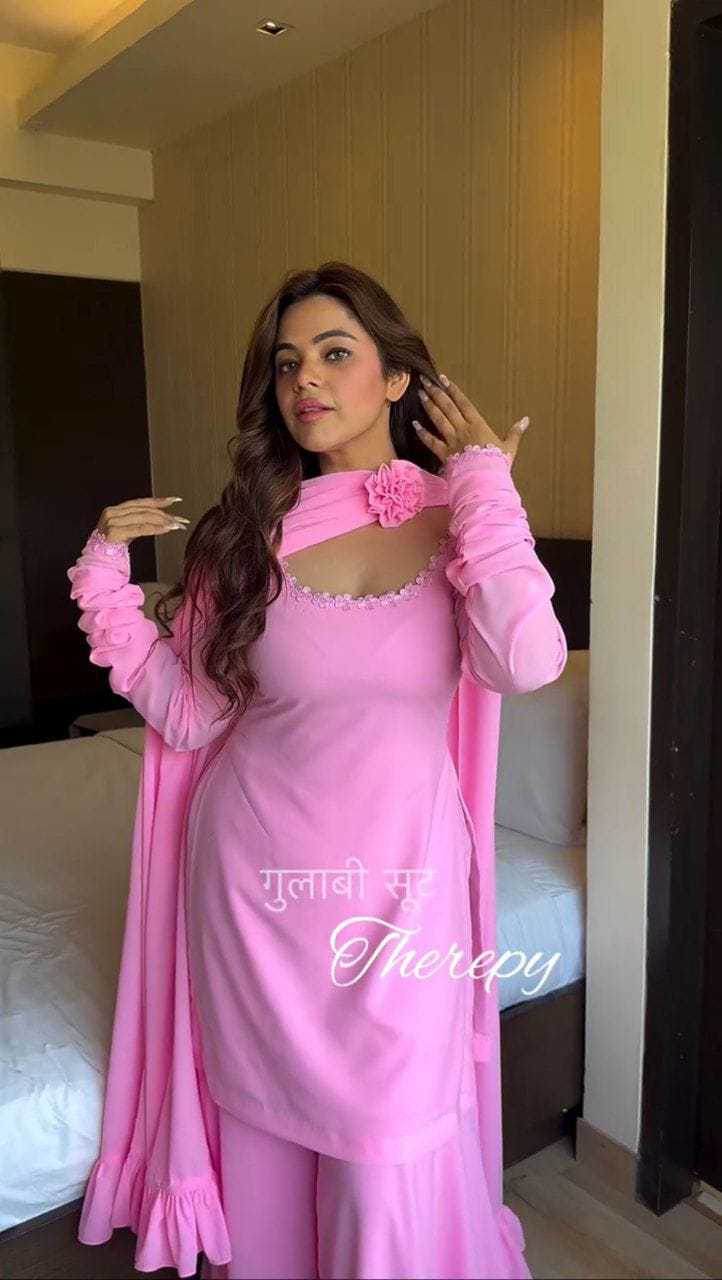 PINK SALWAR SUIT