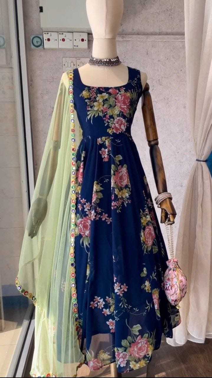BLUE GOWN