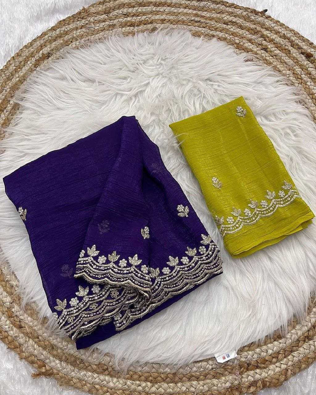 CUTWORK SAREE