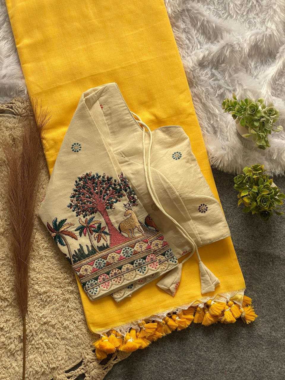 MIRROR WORK SAREE