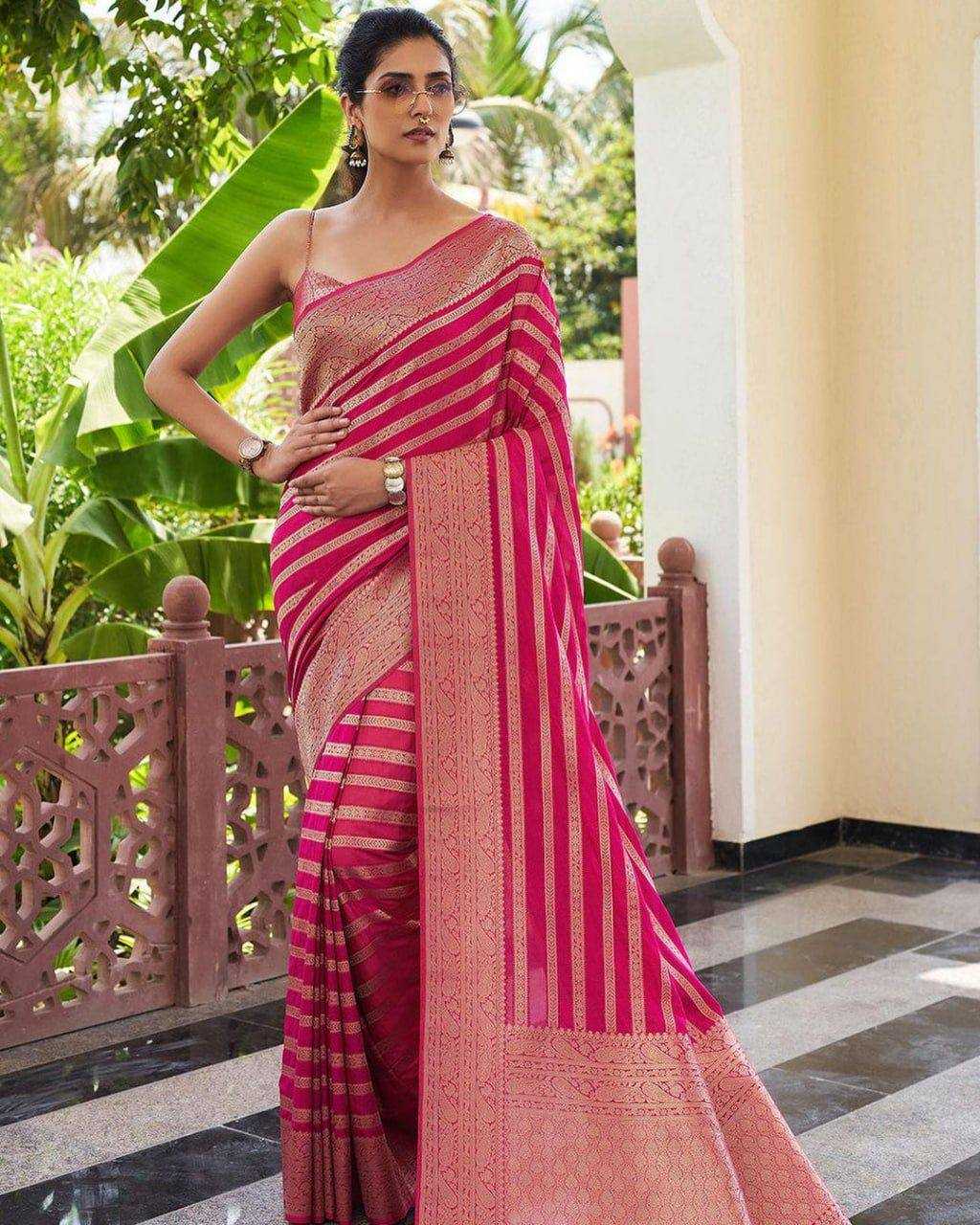 FANCY PRINTED SILK SAREES