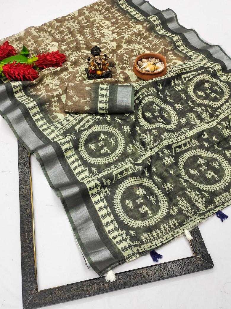 COTTON LINEN SAREES