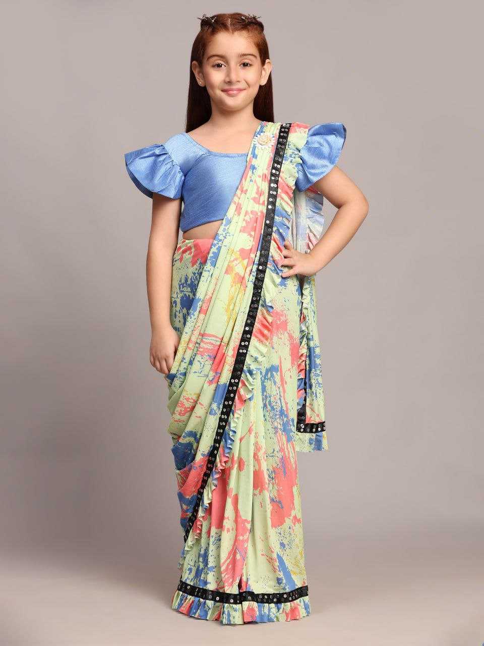 KIDS SAREE DRESS