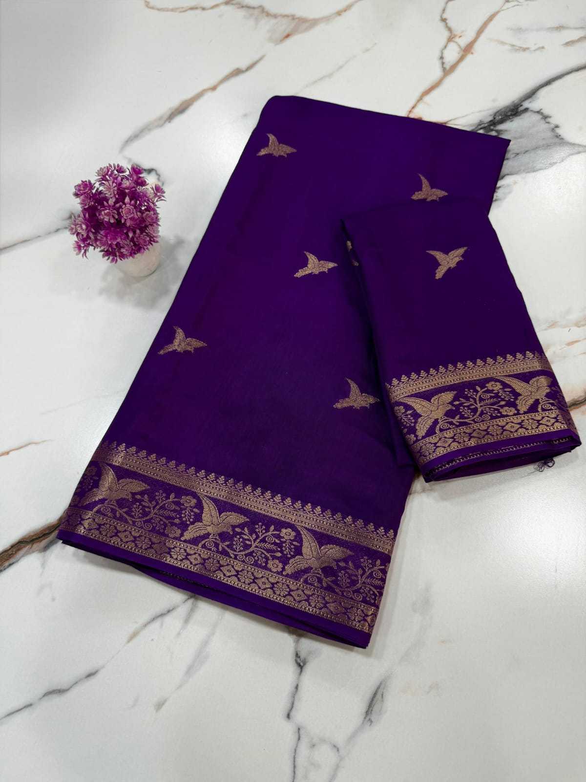 MUSLIN SILK SAREE