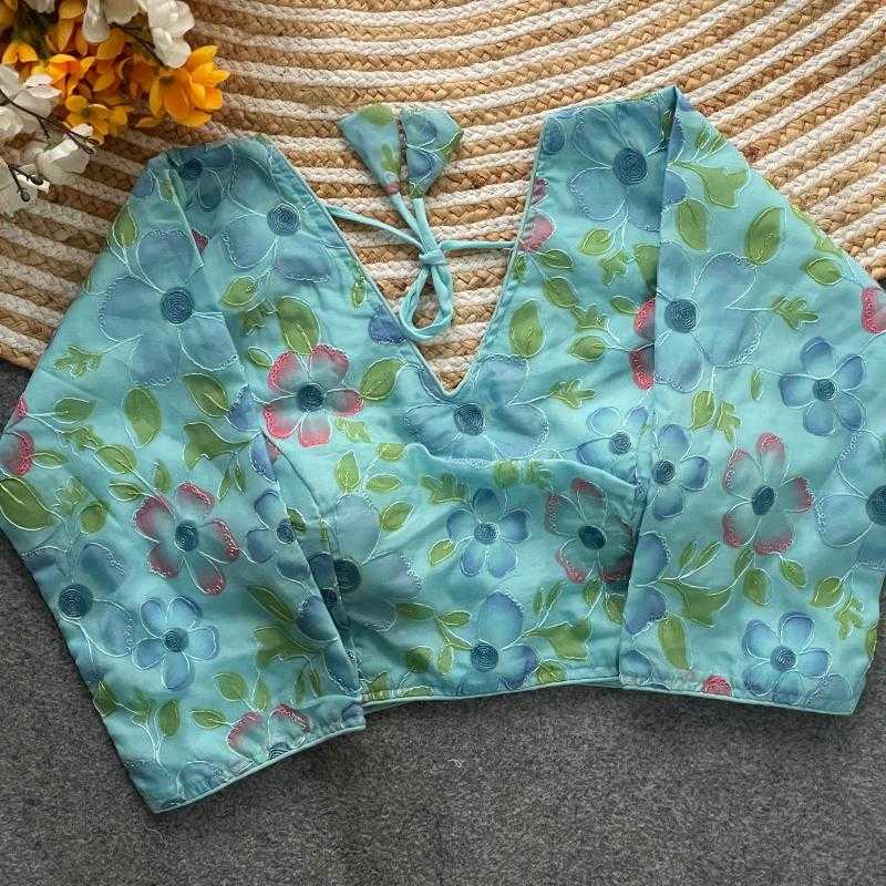PRINTED BLOUSE