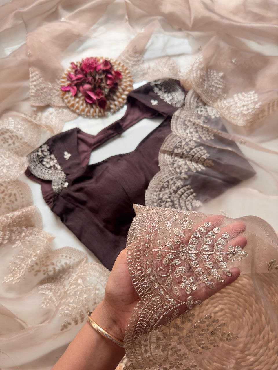 ORGANZA SAREES