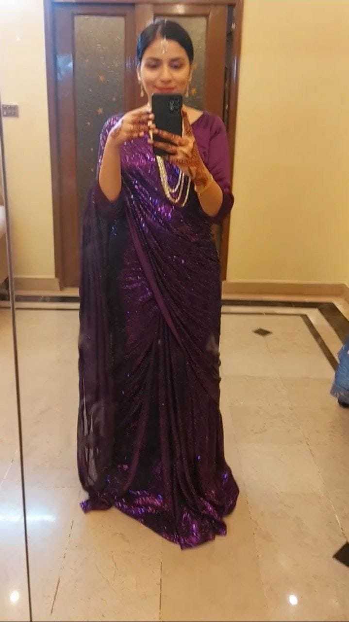 SEQUIN SAREES