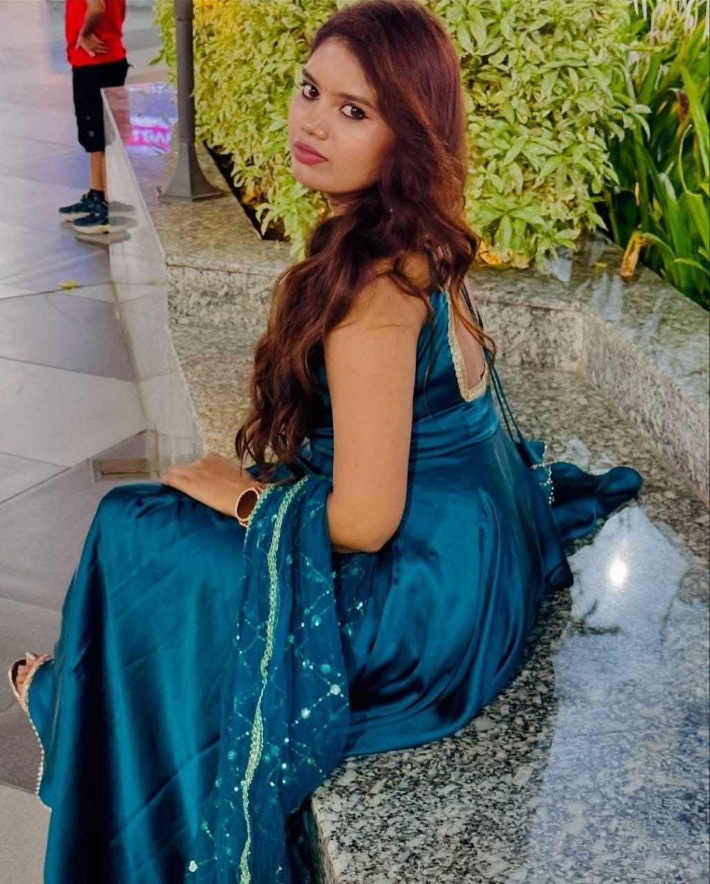 BLUE GOWN