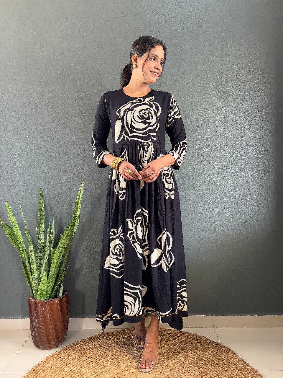 FLORAL PRINT GOWNS