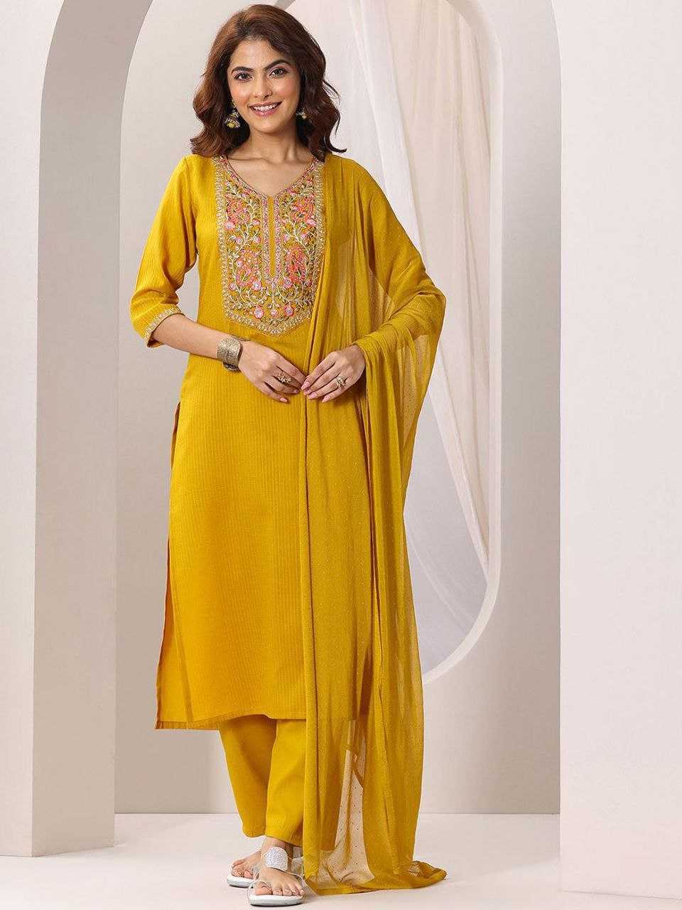 YELLOW SALWAR SUIT