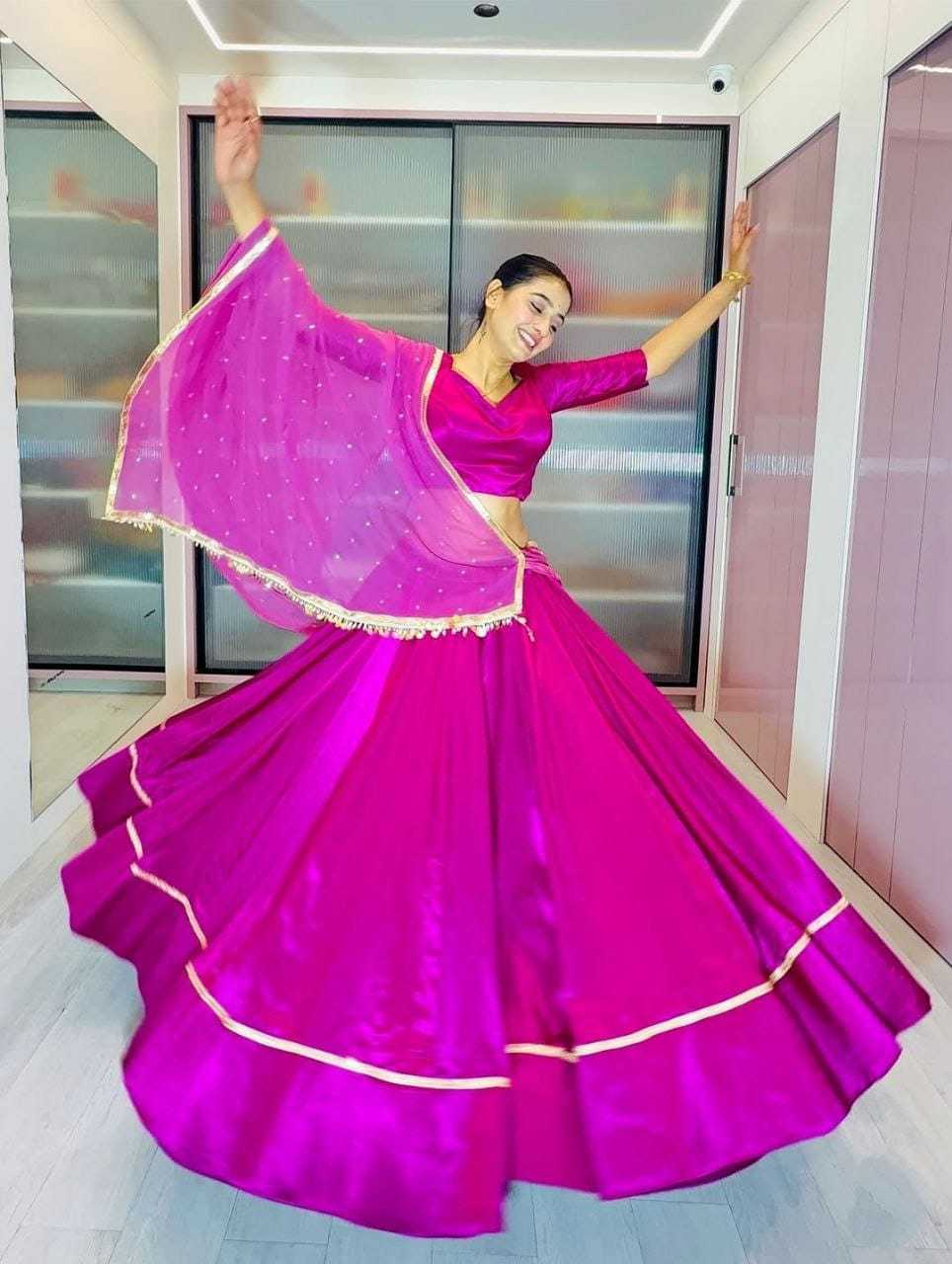 PURPLE LEHENGA
