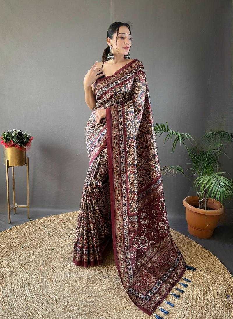 PRINTED SILK SAREE
