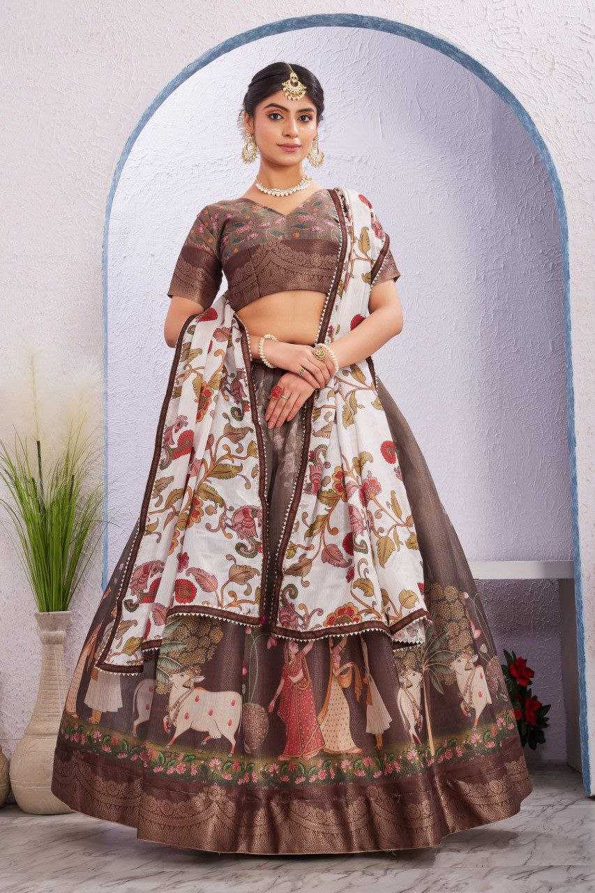 PRINTED LEHENGA