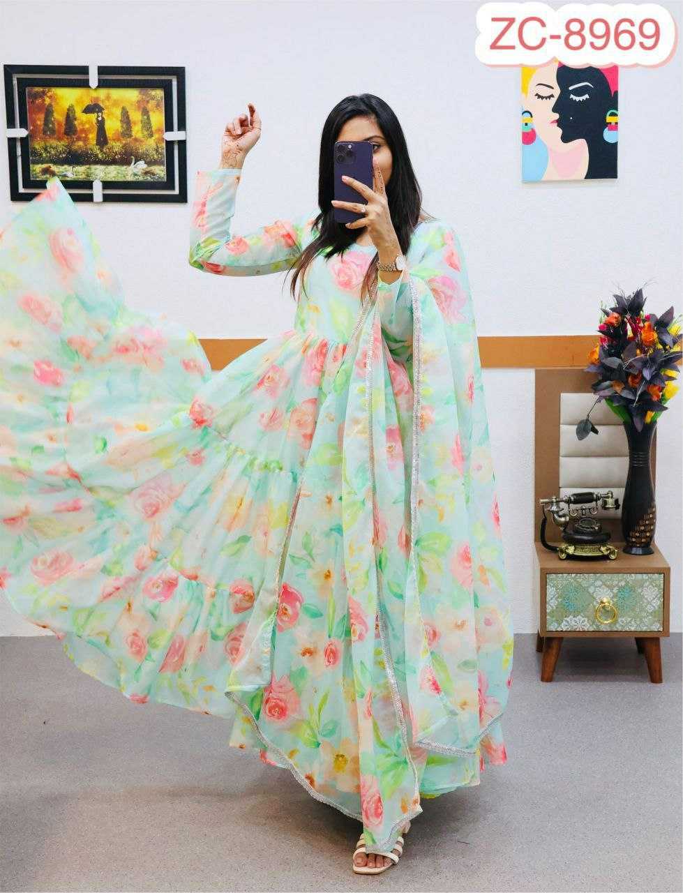GOWN WITH DUPATTA