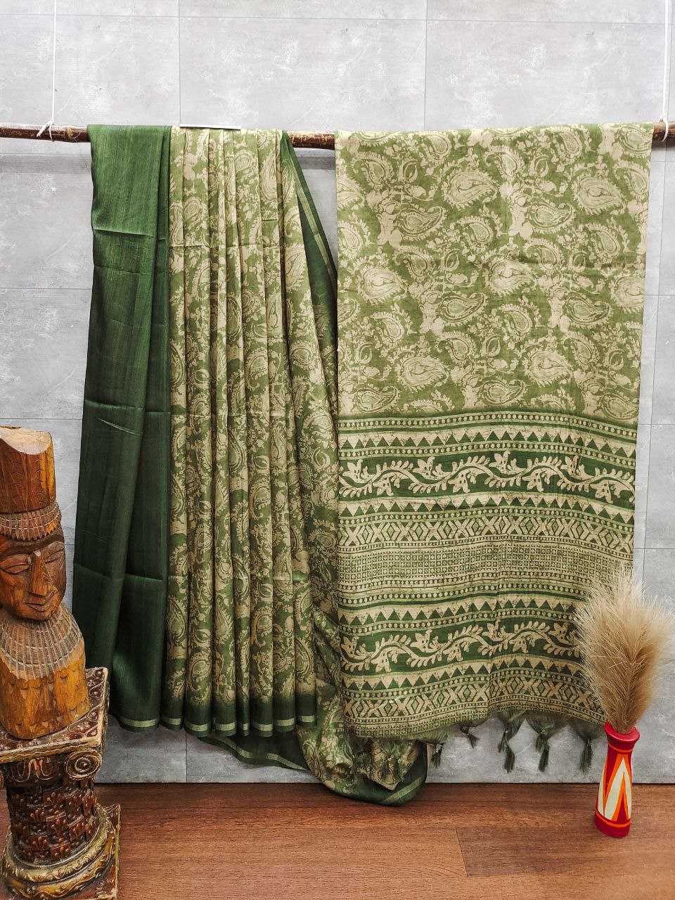 BLOCK PRINT SAREES
