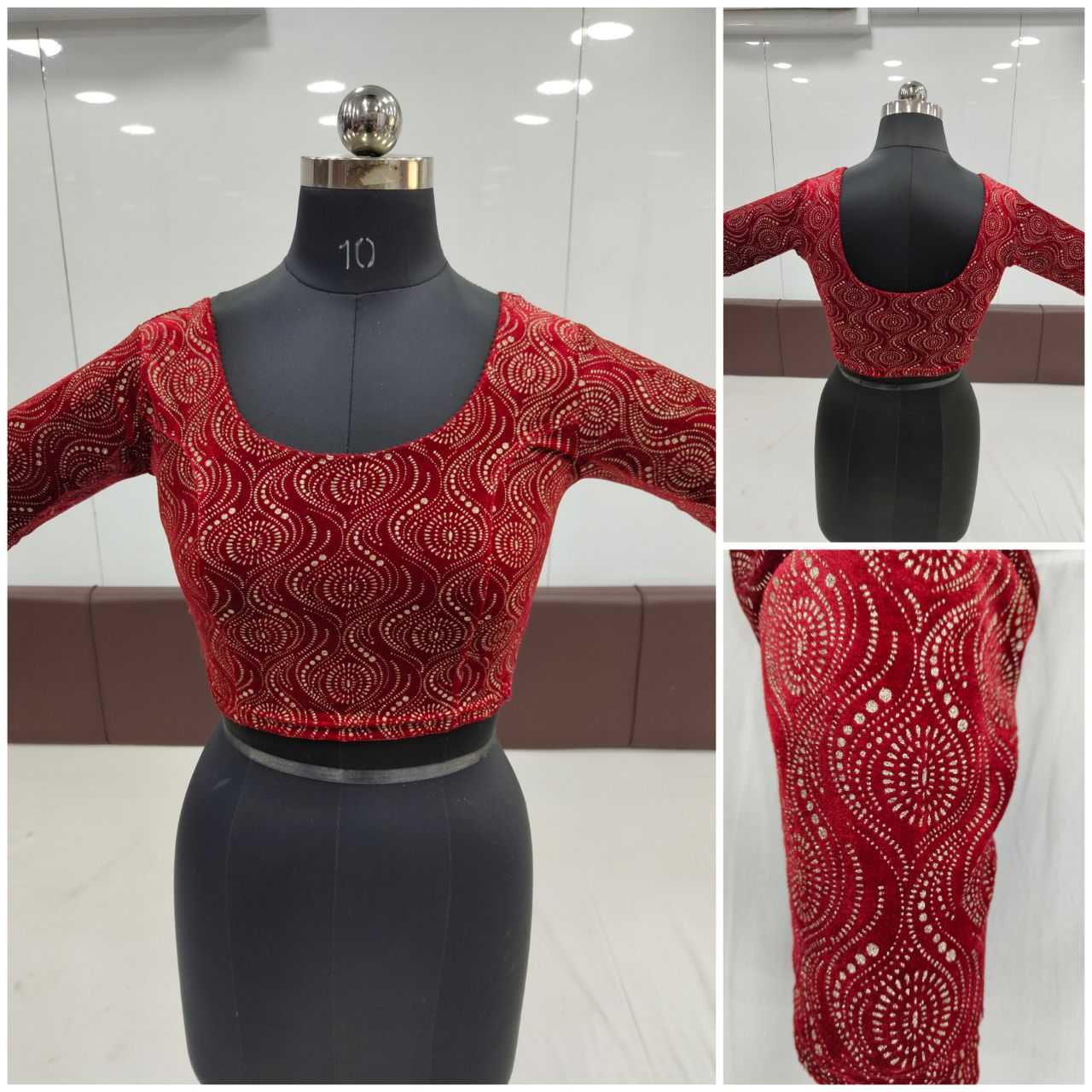 VELVET BLOUSE