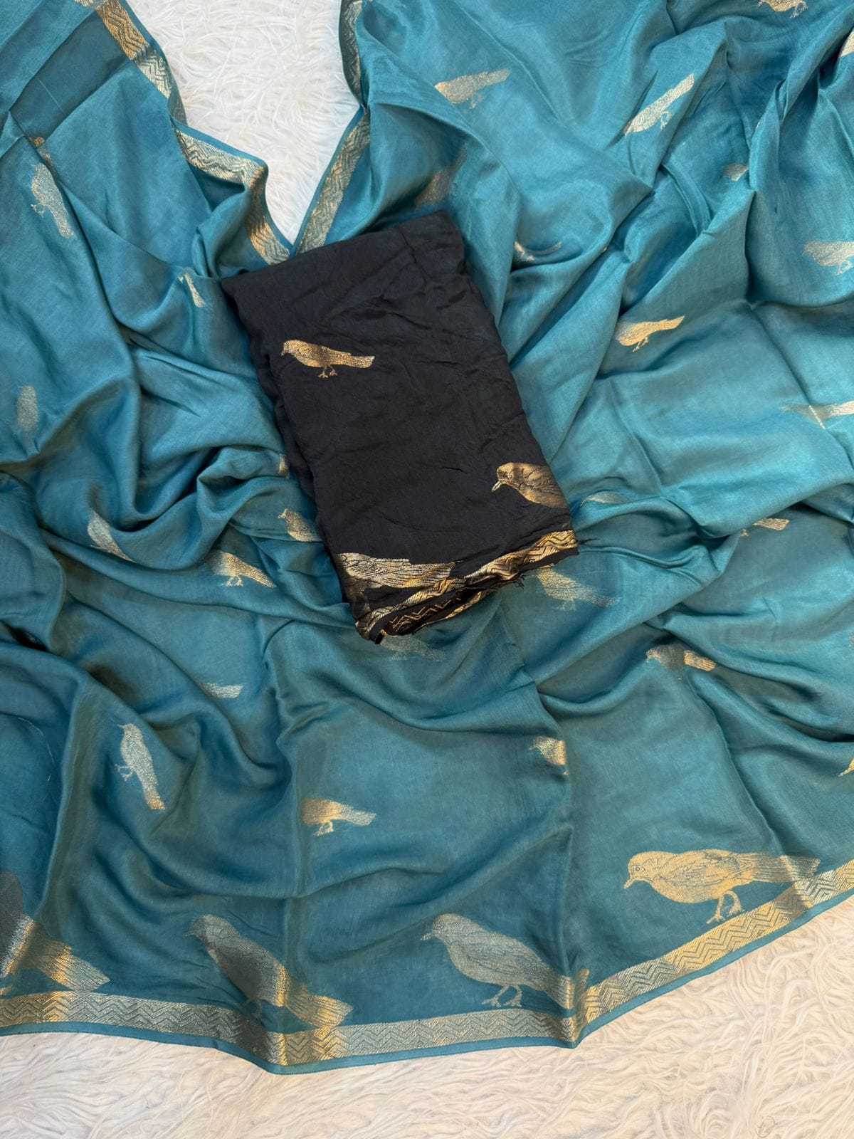 MUSLIN SILK SAREE