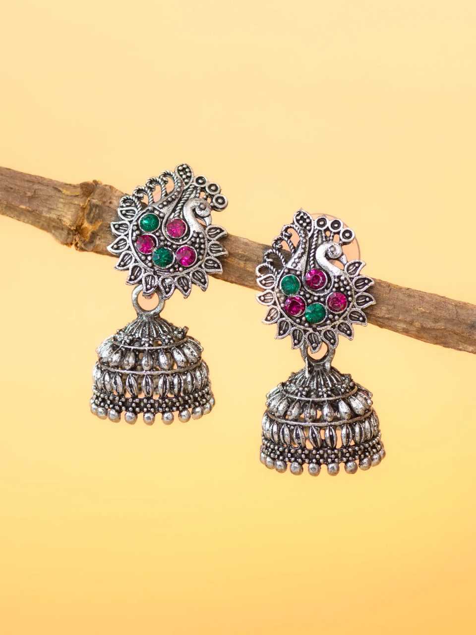 OXIDIZED EARRINGS