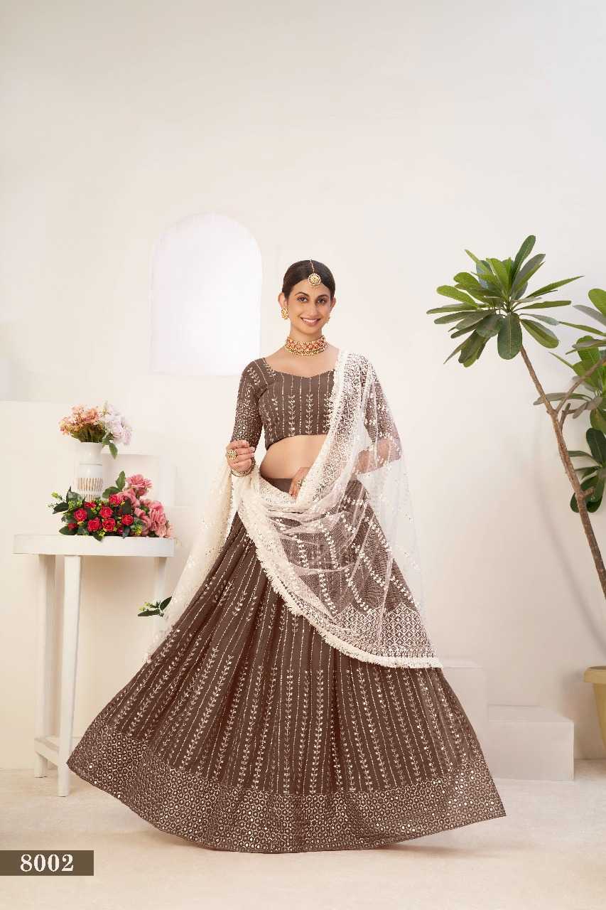 NET LEHENGA CHOLI