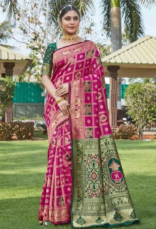 FANCY PRINTED SILK SAREES
