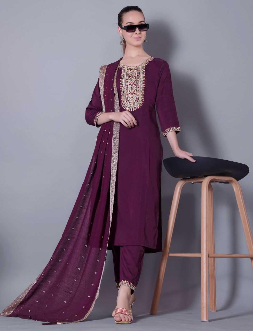 PRINTED SILK KURTI
