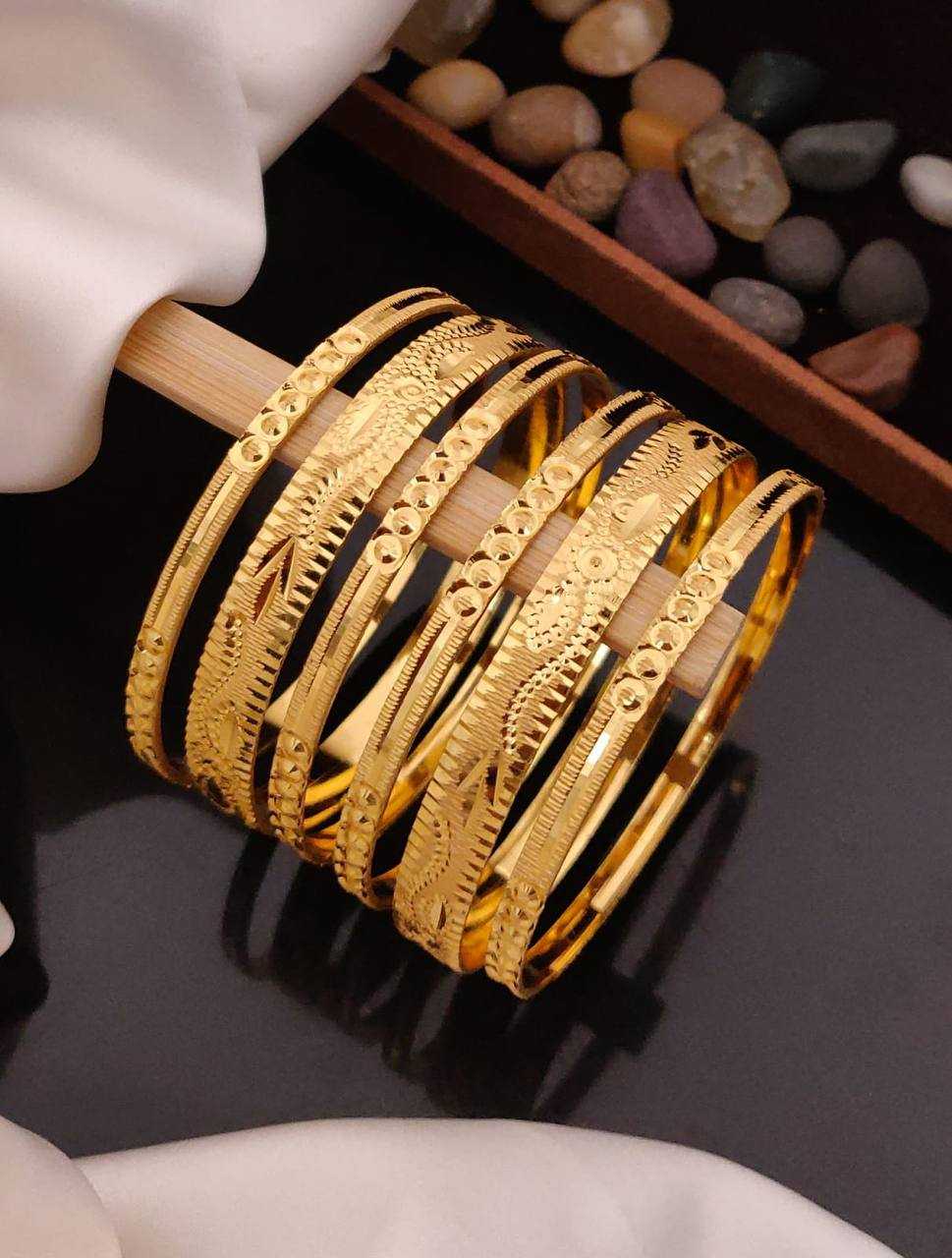BRASS GOLD BANGLES