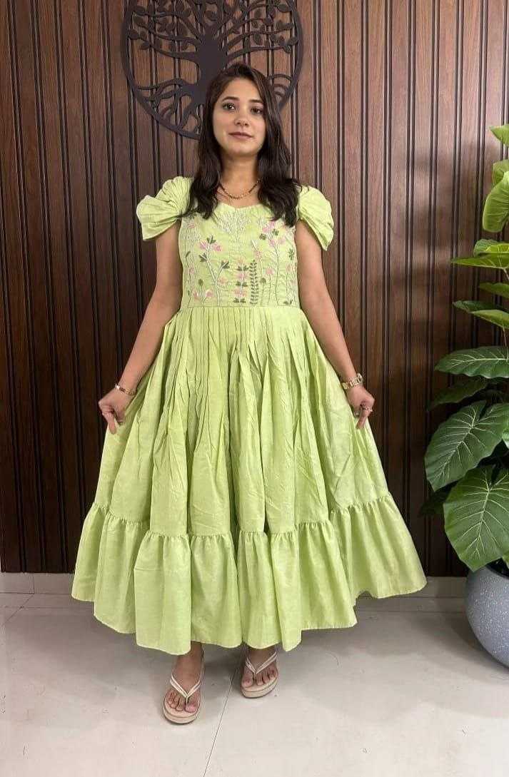 EMBROIDERED GOWN