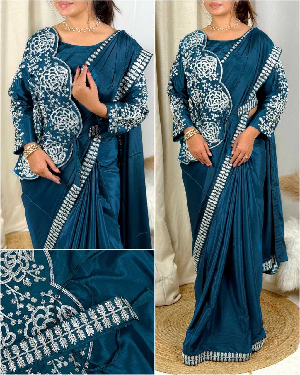 CREPE SILK SAREE