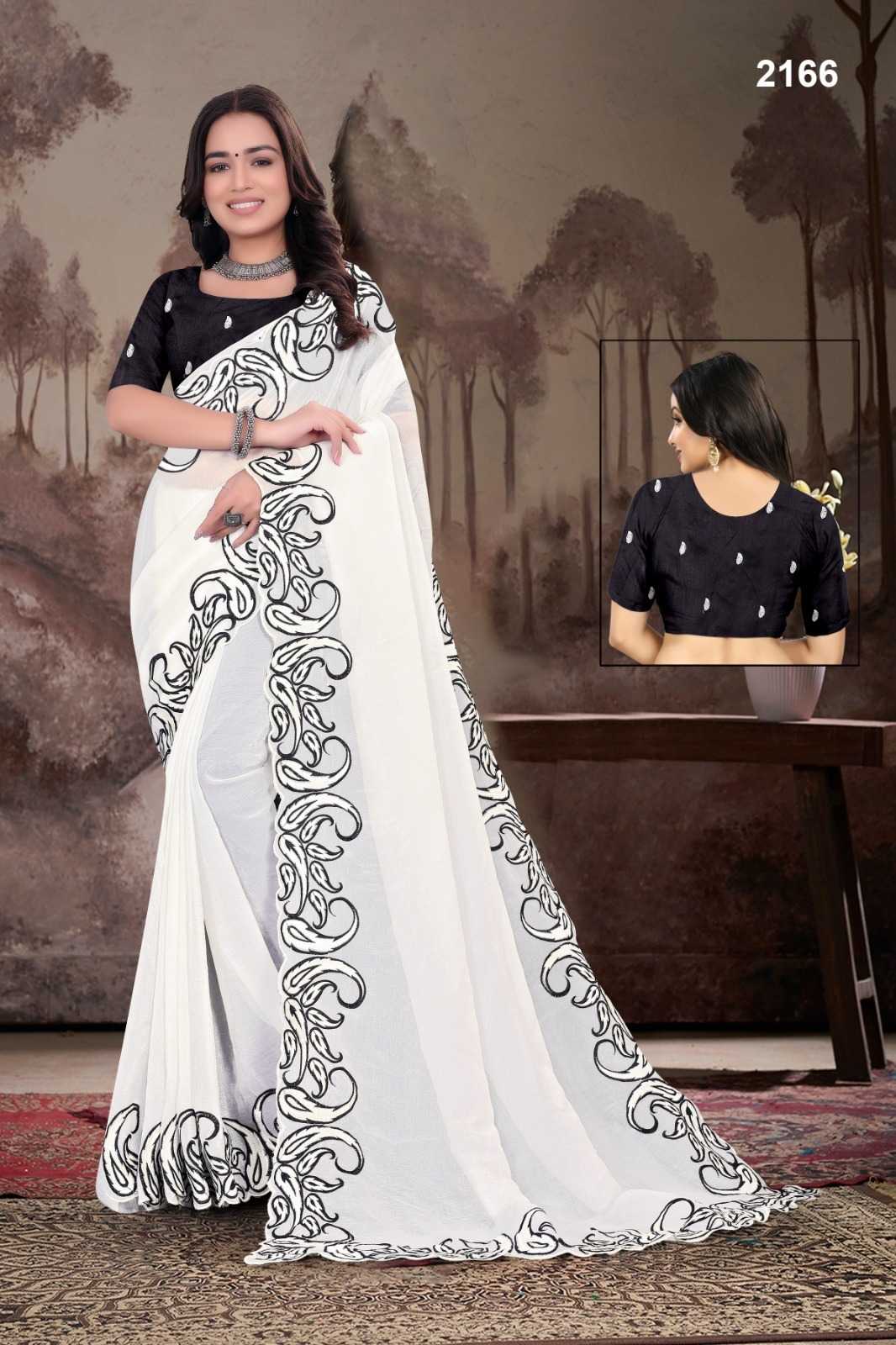EMBROIDERED SAREES