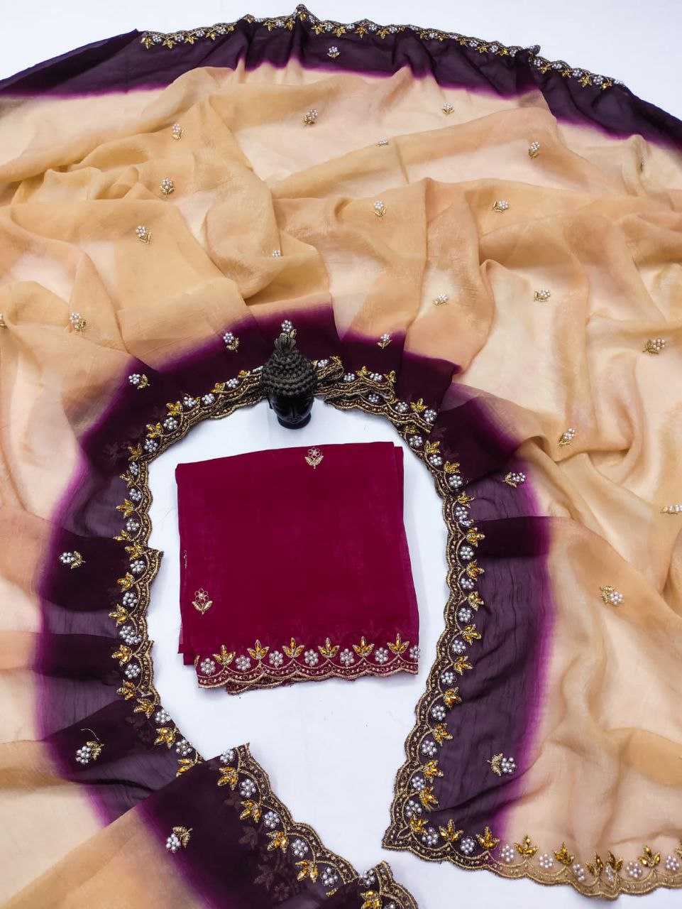 RUFFLE SAREES