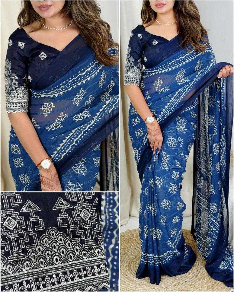 JACQUARD SAREE