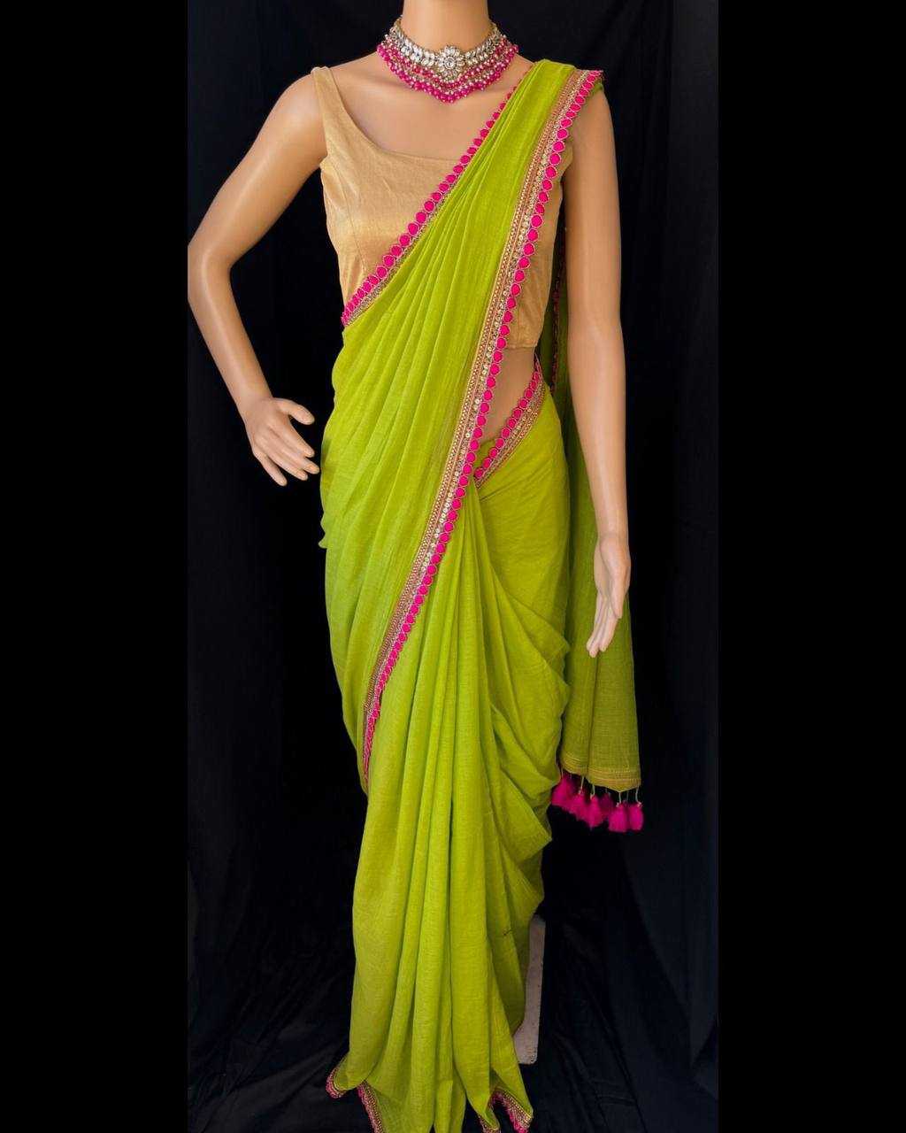 LACE BORDER SAREES