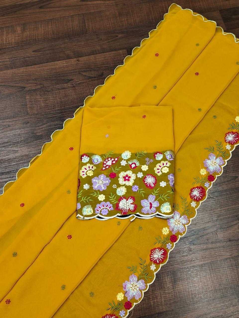 SEQUINS WORK SAREE