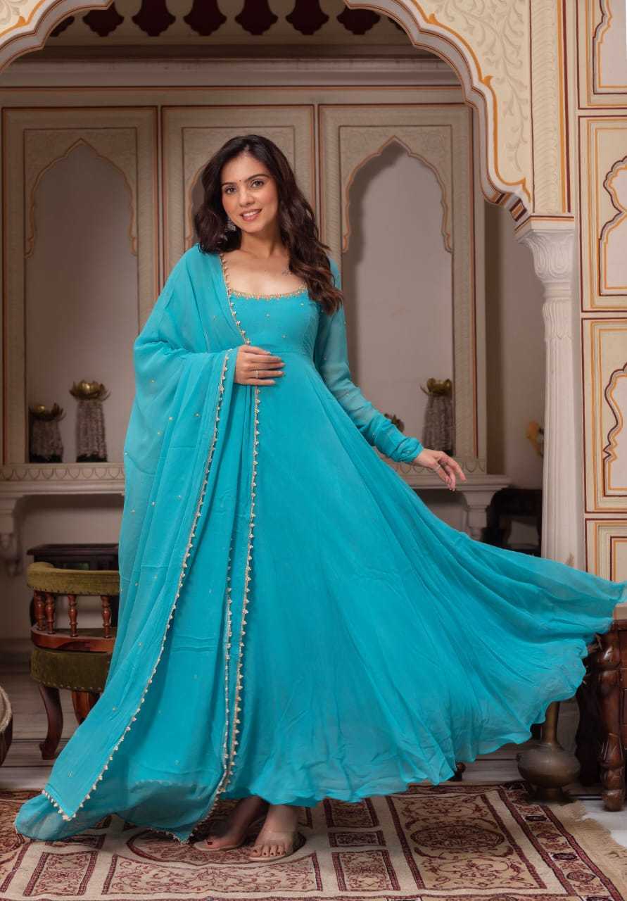 BLUE GOWN
