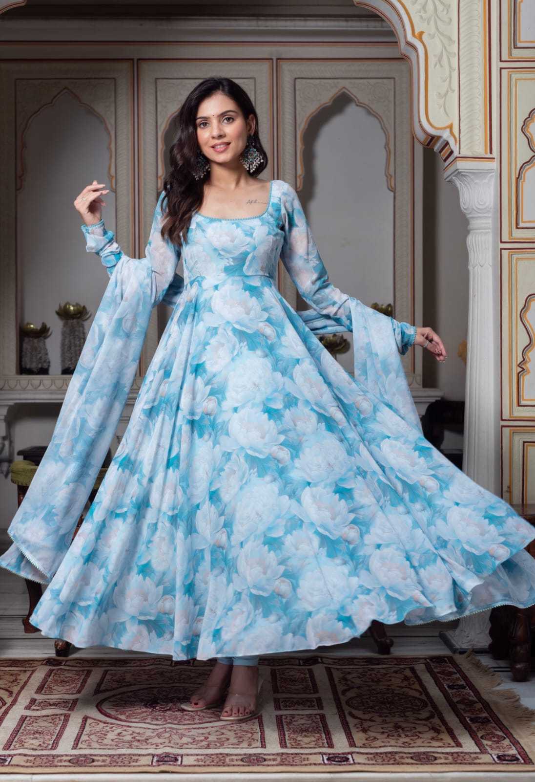 BLUE GOWN