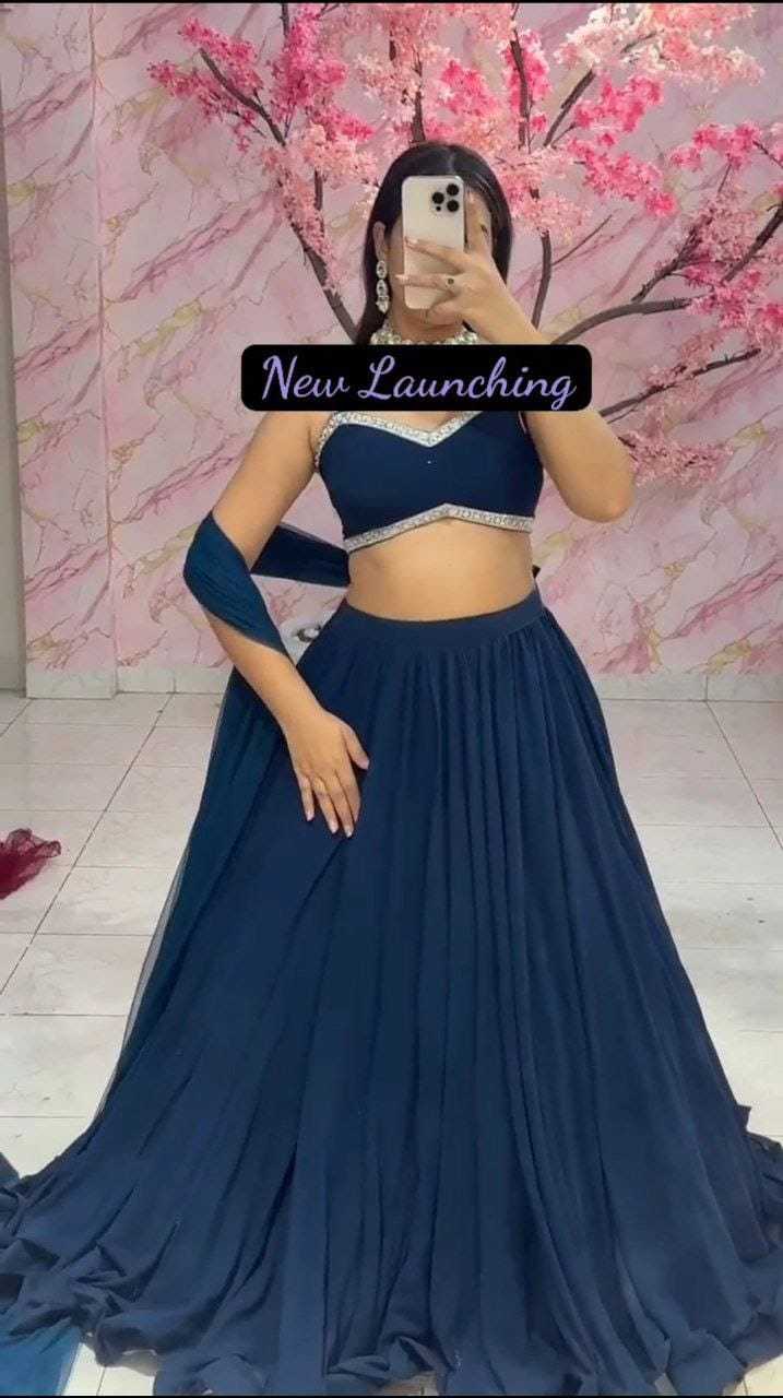 BLUE LEHENGA