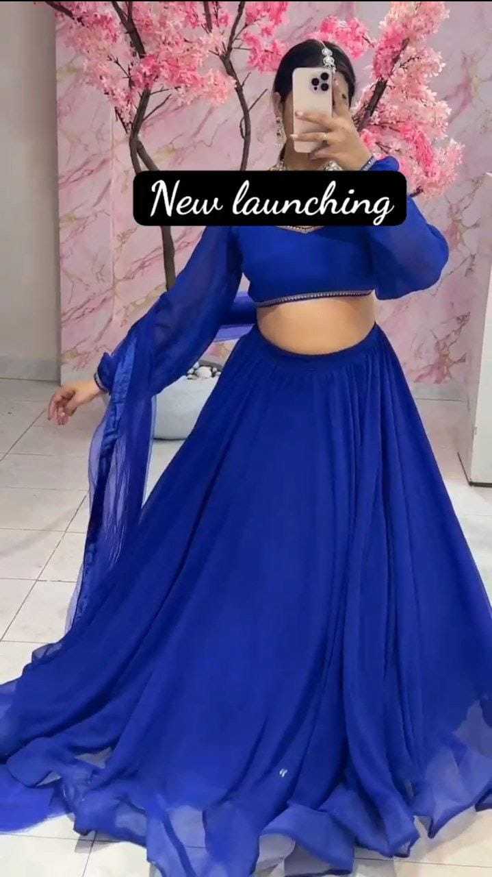 BLUE LEHENGA