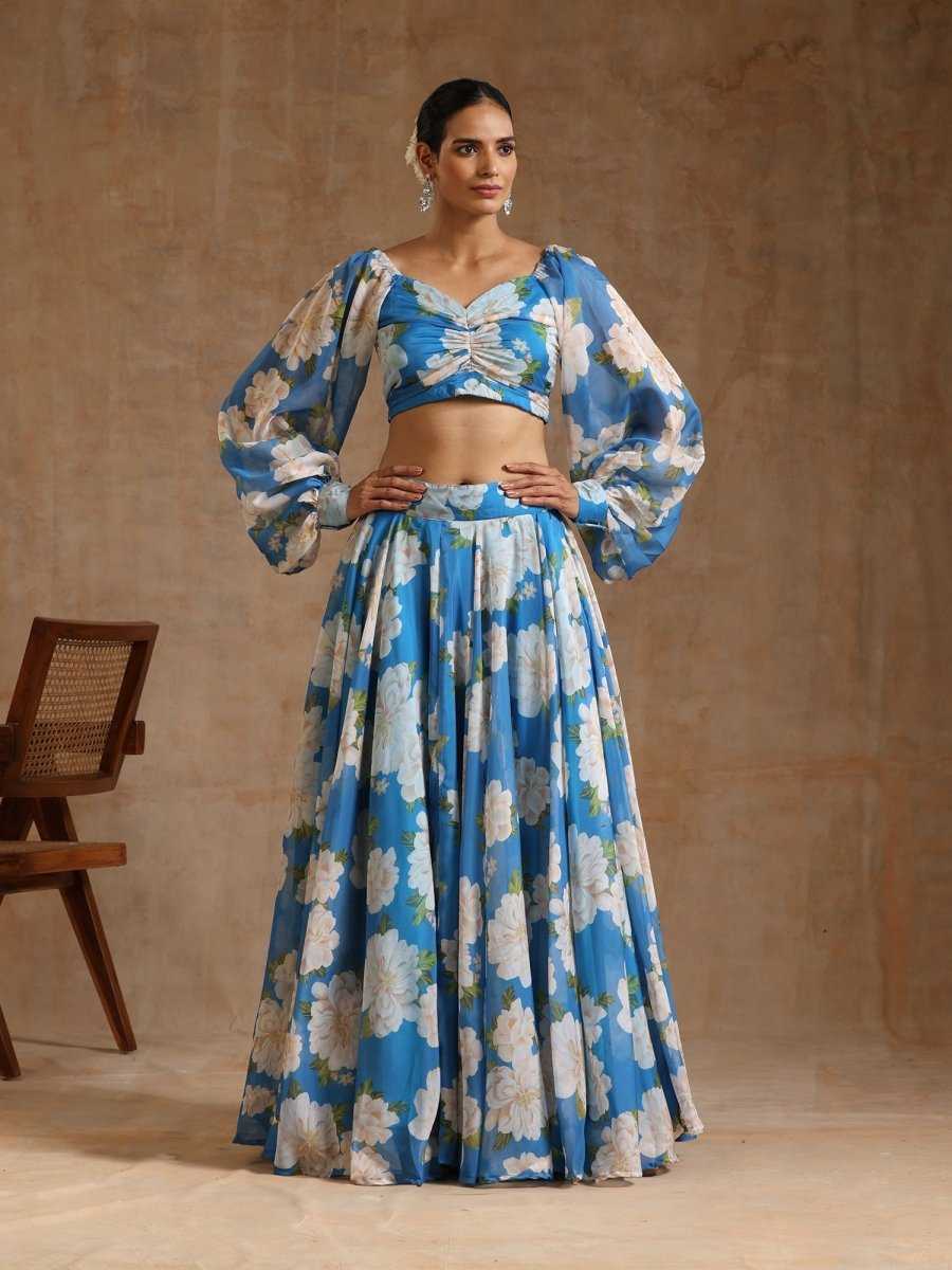 BLUE LEHENGA