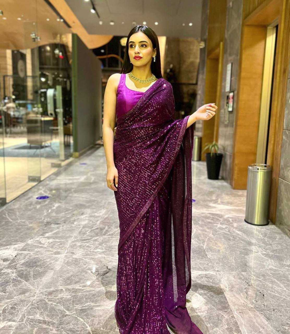 SEQUIN SAREES