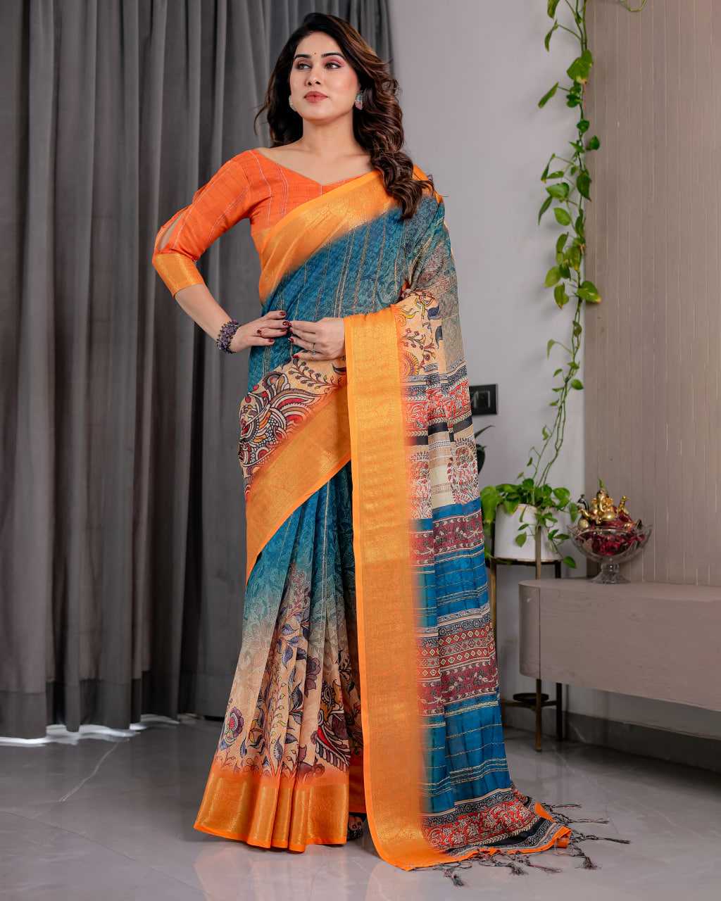 FLORAL SAREES