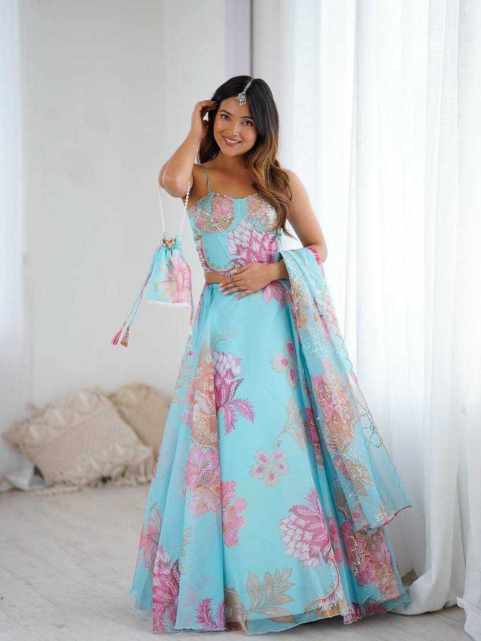PRINTED LEHENGA