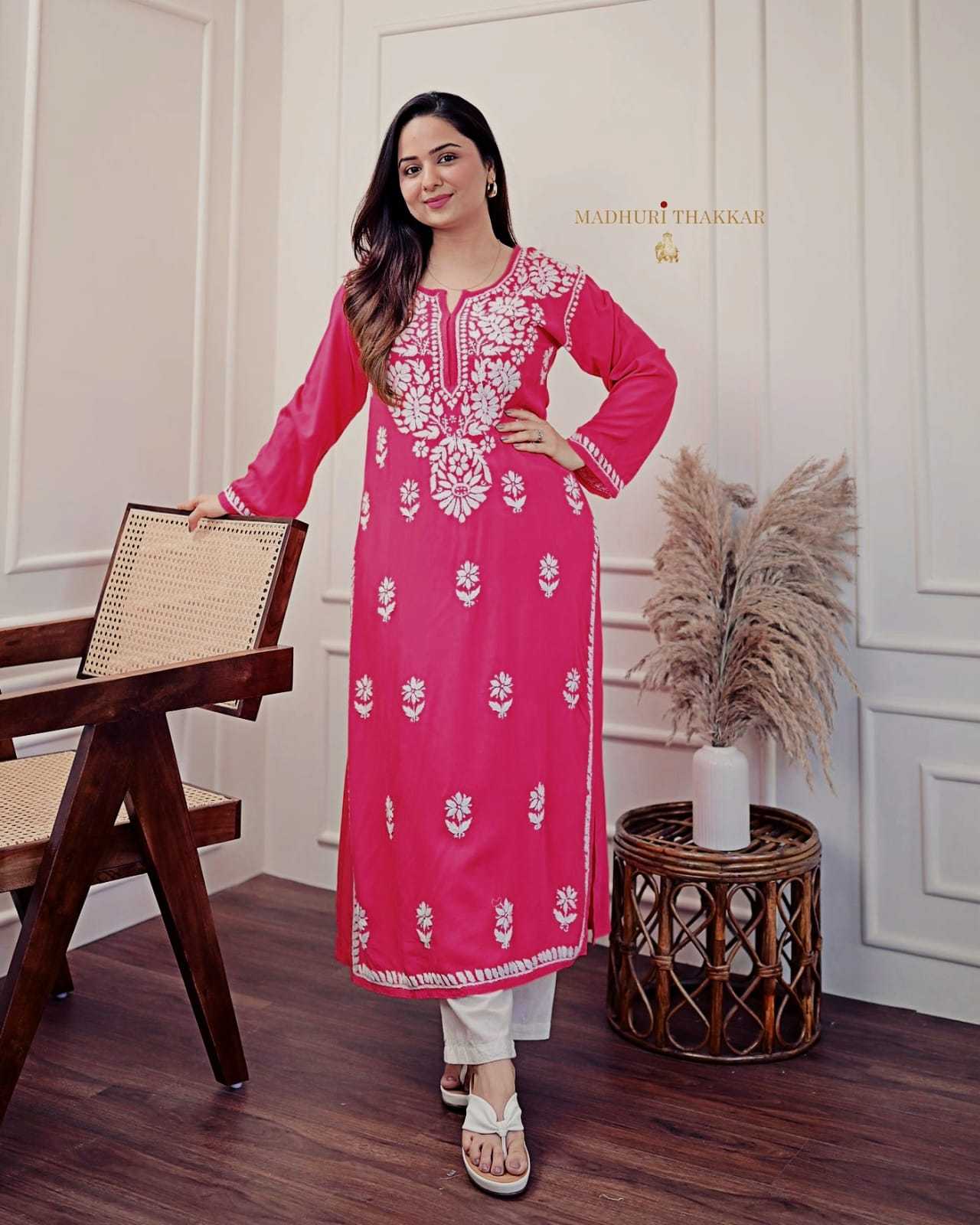 CHIKANKARI KURTIS