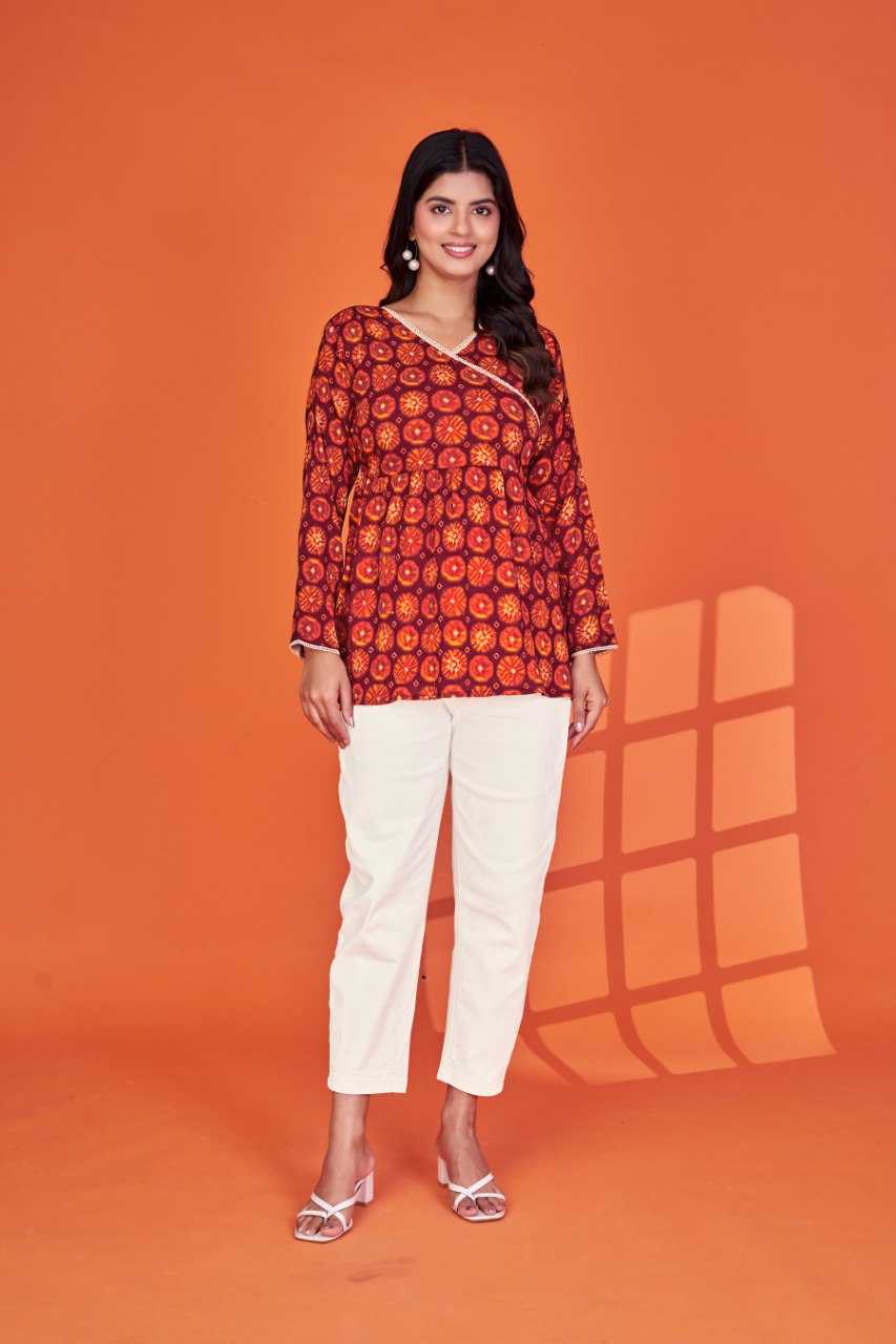 V-NECK KURTIS