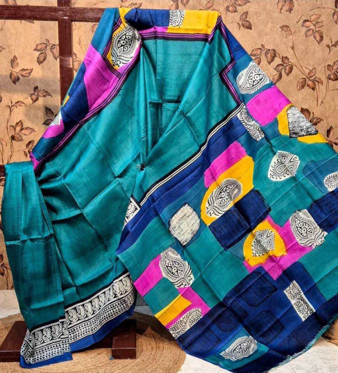 BLOCK PRINT SAREES